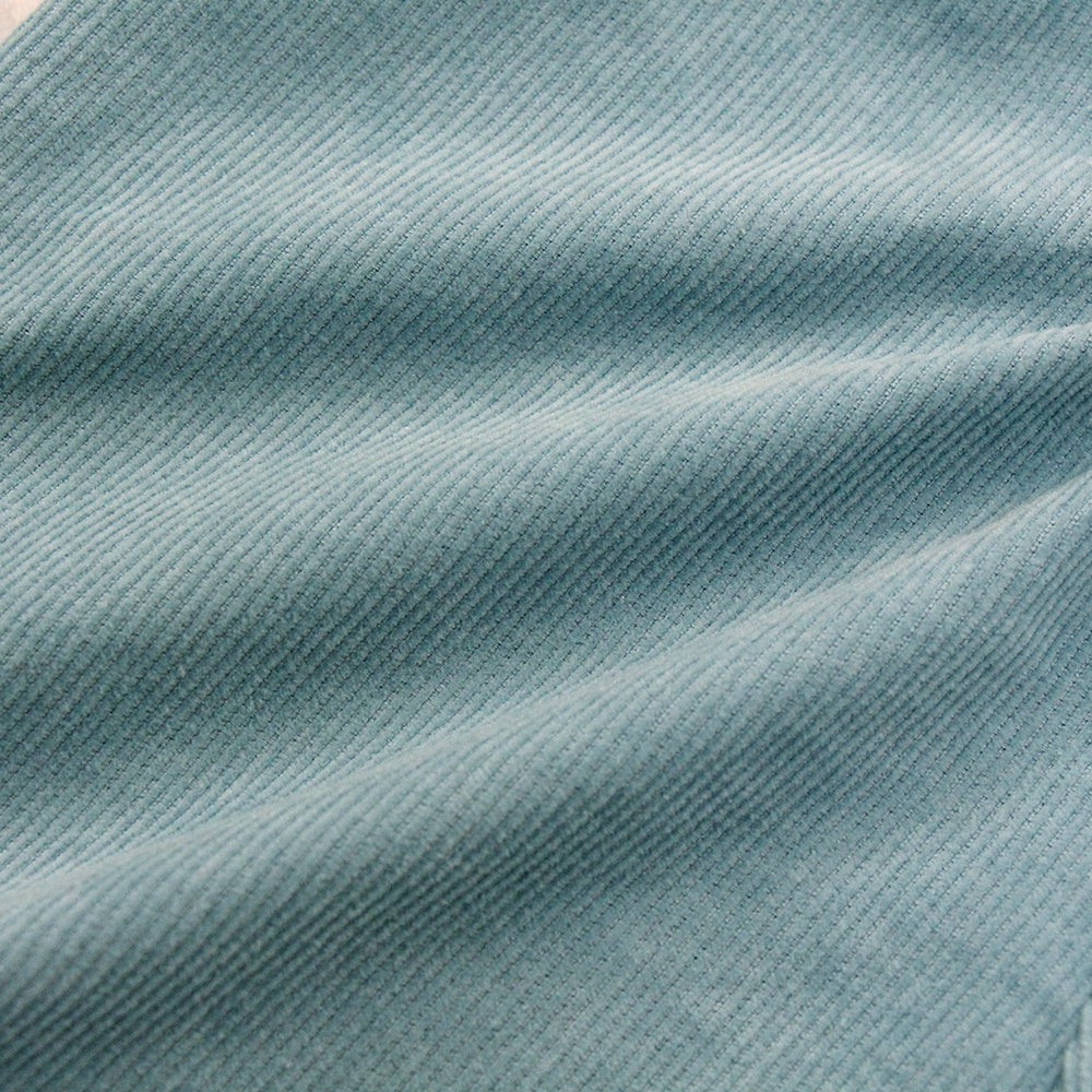 Cord Shorts Blue Teal on model — OTTA Kids