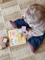 Teddy Fleece Dusty Pink