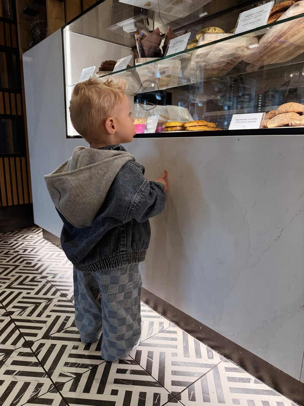 Checkered Trousers on child — OTTA Kids