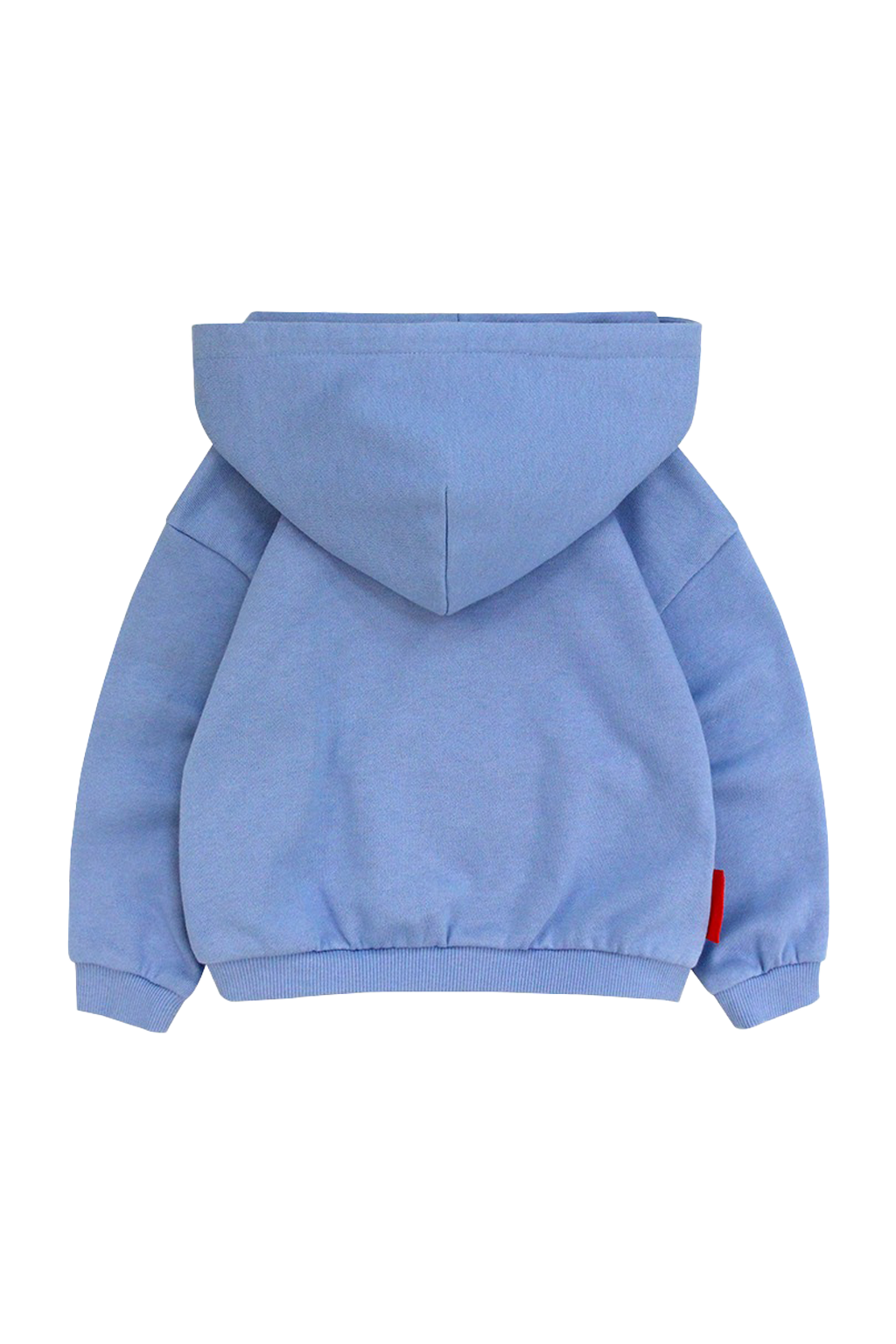 Double Zip Hoodie Blue