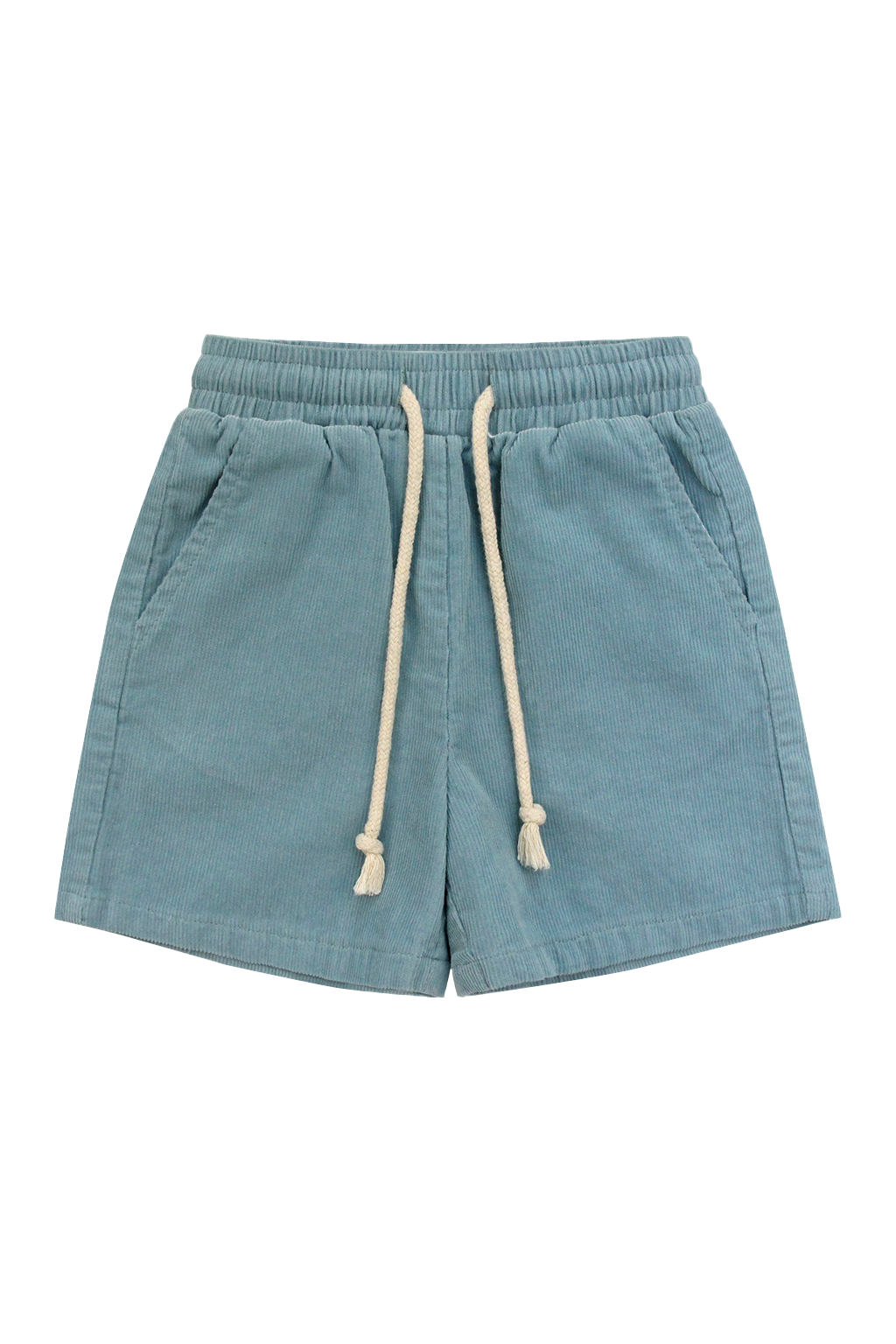 Cord Shorts Blue