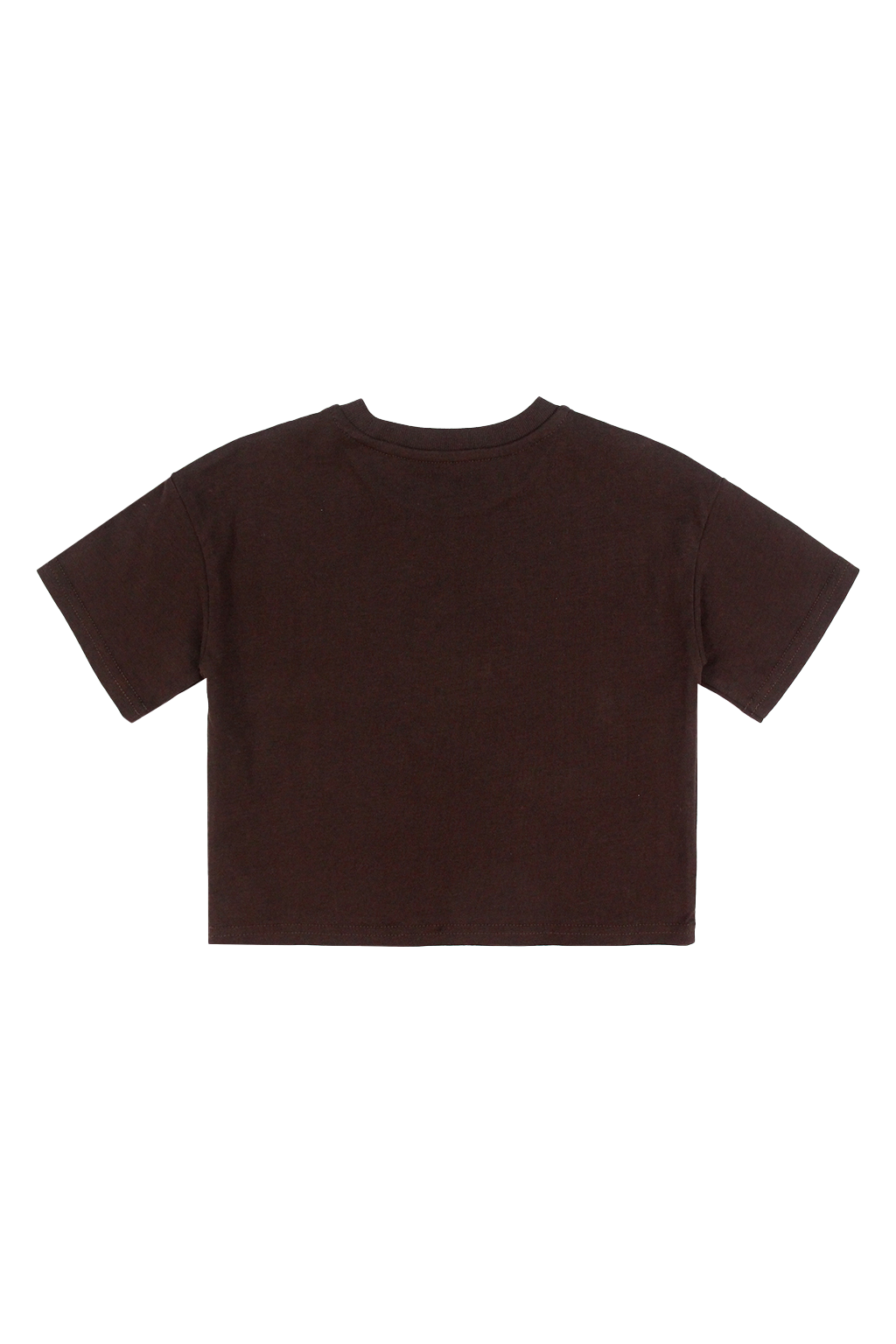 T-Shirt Centre Logo Brown