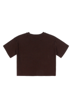 T-Shirt Centre Logo Brown