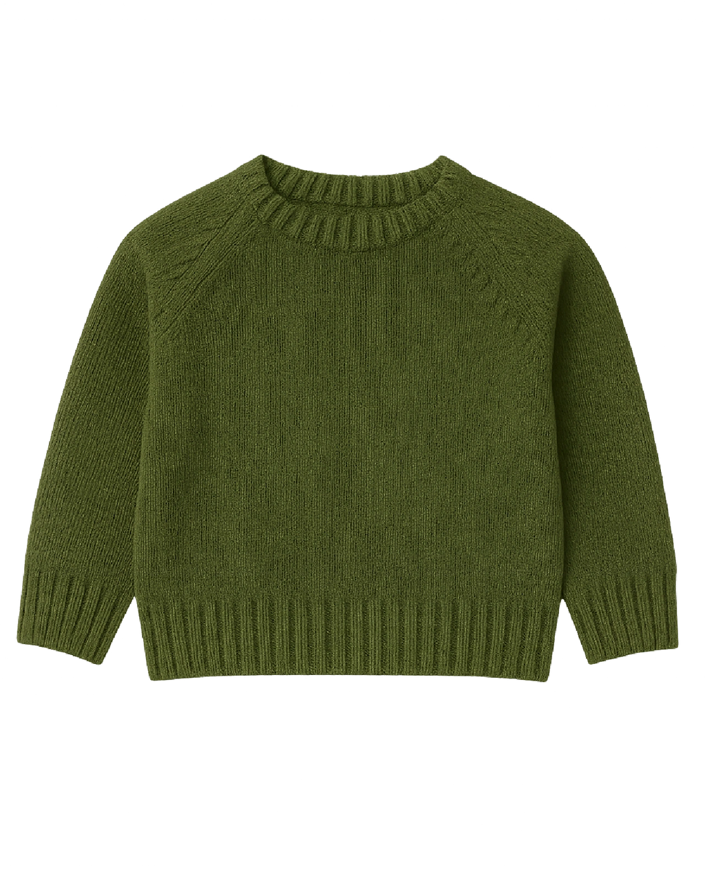 Classic Knit Jumper Green