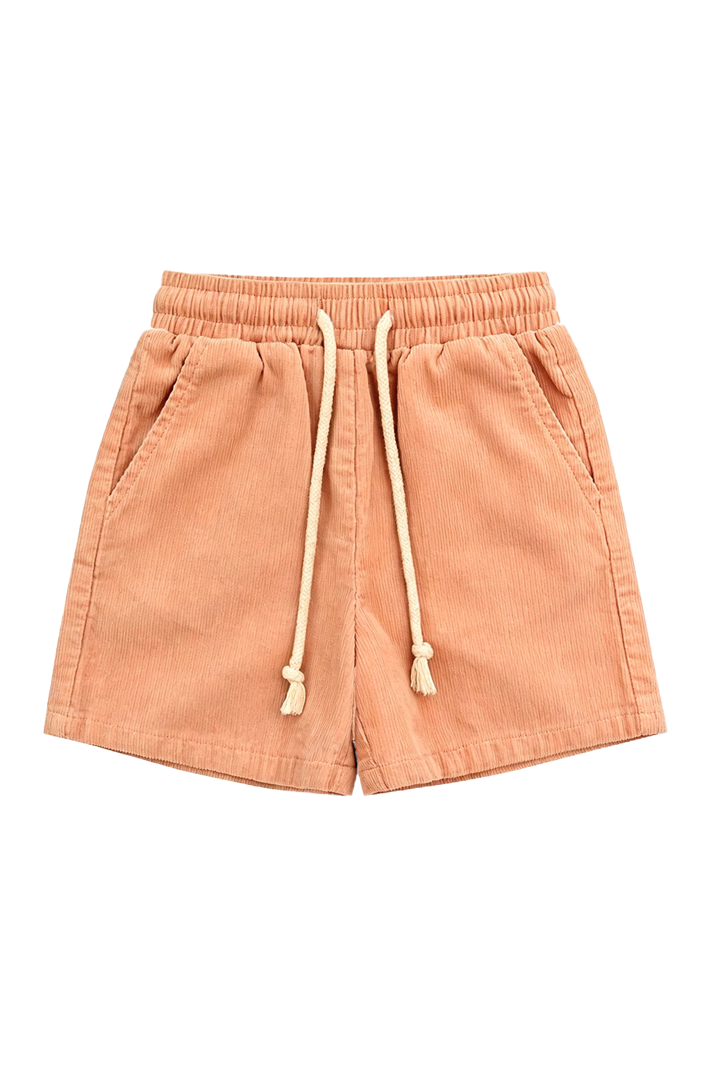 Cord Shorts Peach