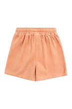 Cord Shorts Peach