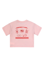 T-Shirt 'Keeping It Cool' Pink
