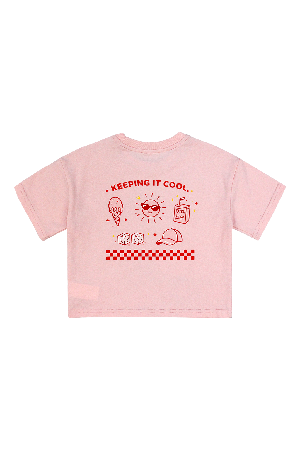 T-Shirt 'Keeping It Cool' Pink