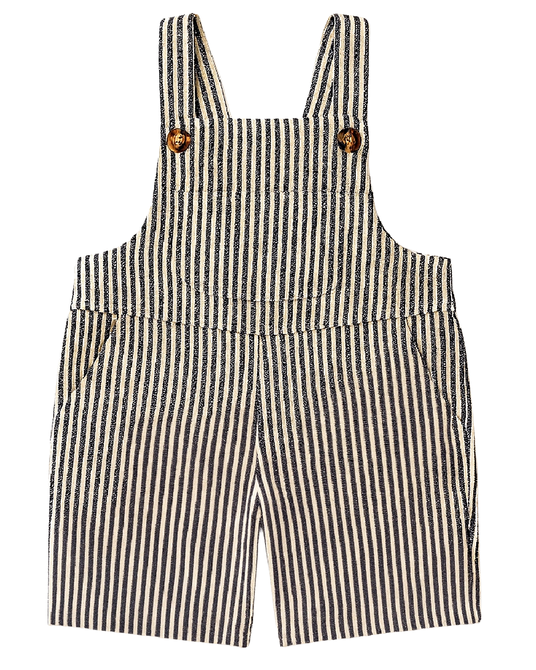 Striped Dungarees - "A Cool Crop Fit"
