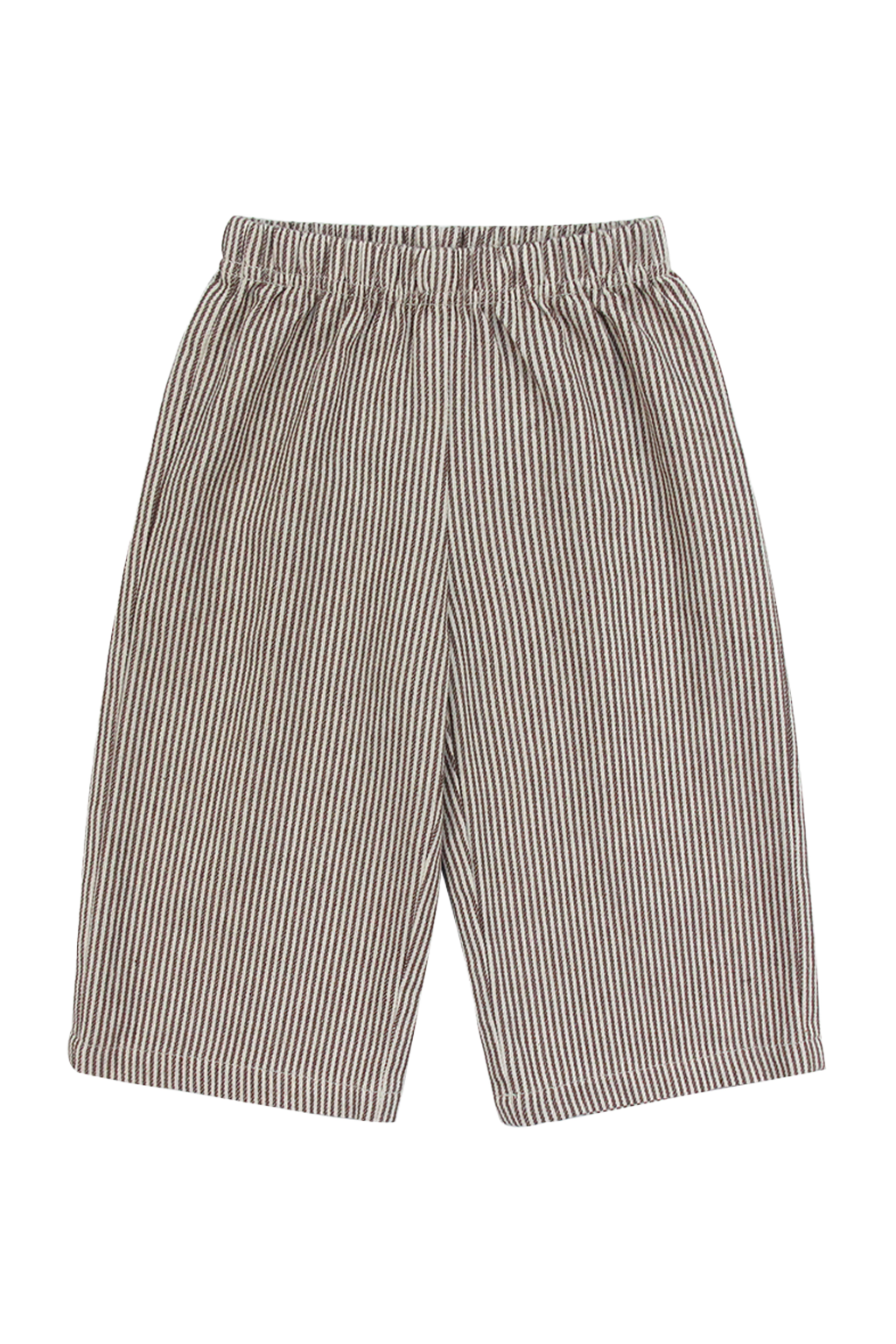 Striped Trousers Brown