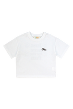 T-Shirt 'Just Here for the Fun' White