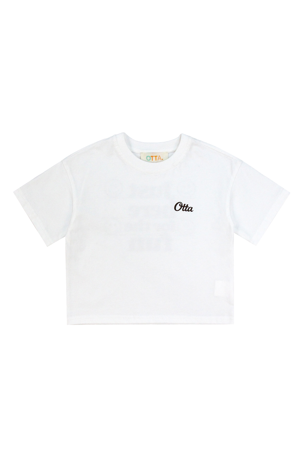 T-Shirt 'Just Here for the Fun' White